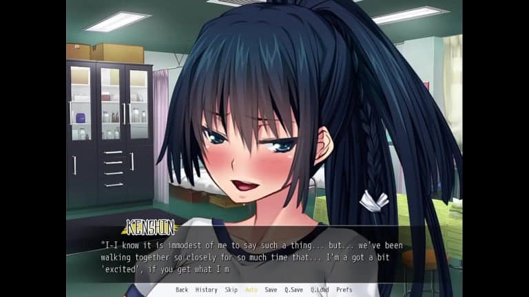 Filles hentai en chaleur dans le local à fourbi