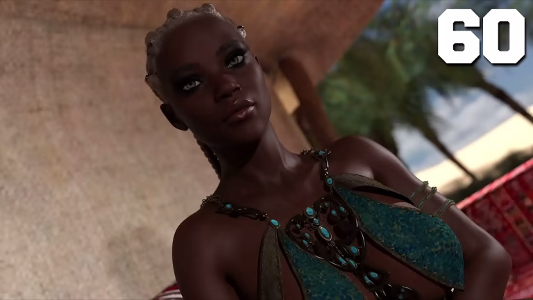 La Déesse Noire Veut Ma Grosse Queue Blanche