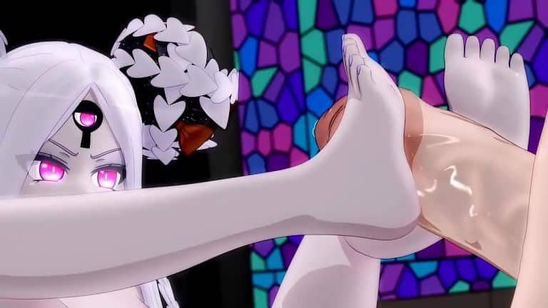 Abigail en hentai 3D avec un gros creampie dans sa chatte