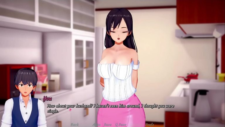 Baisée à l'office dans ce jeu hentai