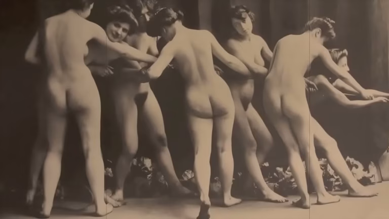 Dessins érotiques vintage et art rétro de charme