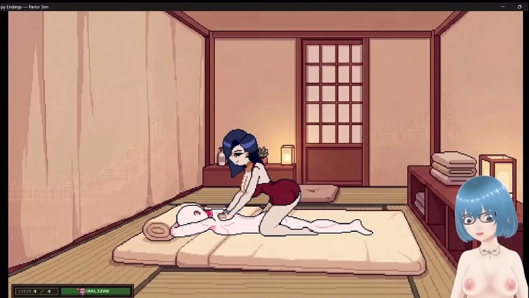 Gameplay hentai game avec de gros oppai et ecchi animé