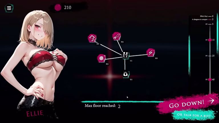 Hentai Game : Dompter une sorcière blonde aux gros seins 3D